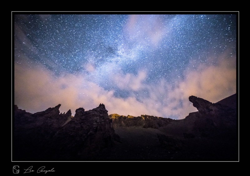 Photo de nuit en Clarée lors d'un séjour de formation photo