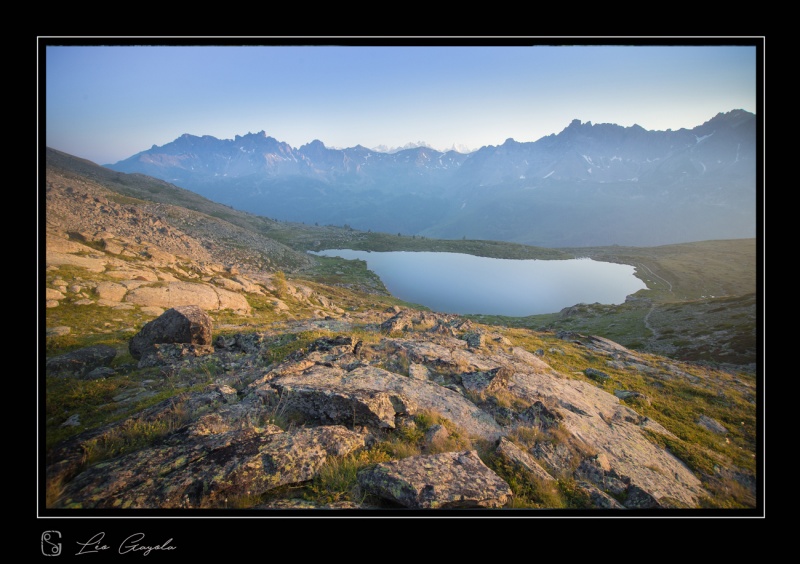 Stage photo en Clarée, à Névache en été, lac Laramon