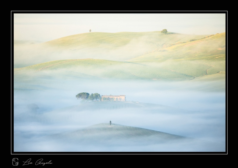 Photo prise lors d'un séjour photo de paysage en Toscane au printemps