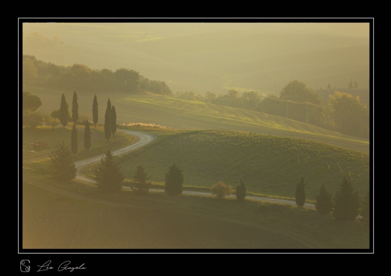 Séjour photo en Toscane en juin dernier / atelier photo macro / prise du vue montagne italienne
