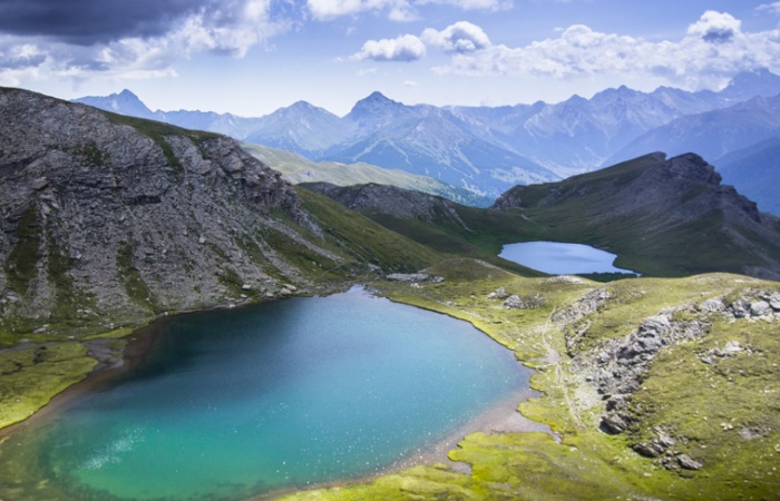 Lac du malrif en stage photo nature dans le Queyras