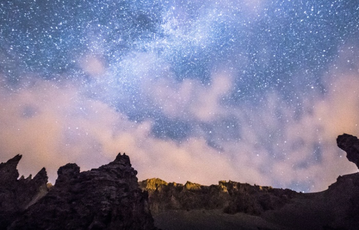 Photo de nuit en Clarée lors d'un séjour de formation photo