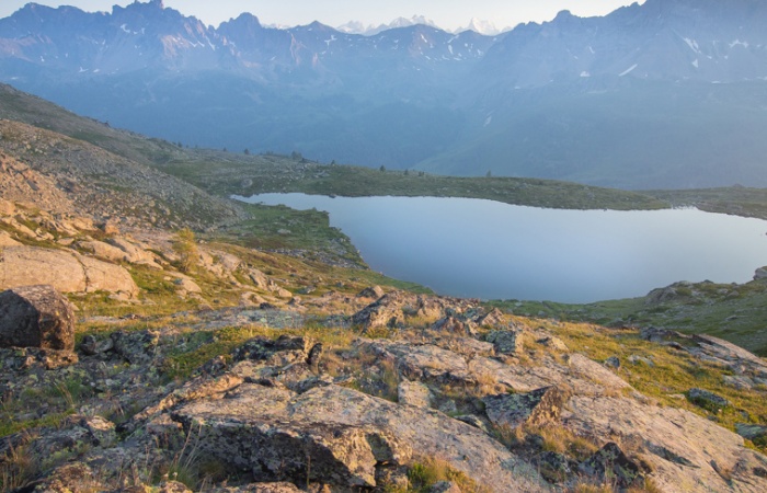 Stage photo en Clarée, à Névache en été, lac Laramon